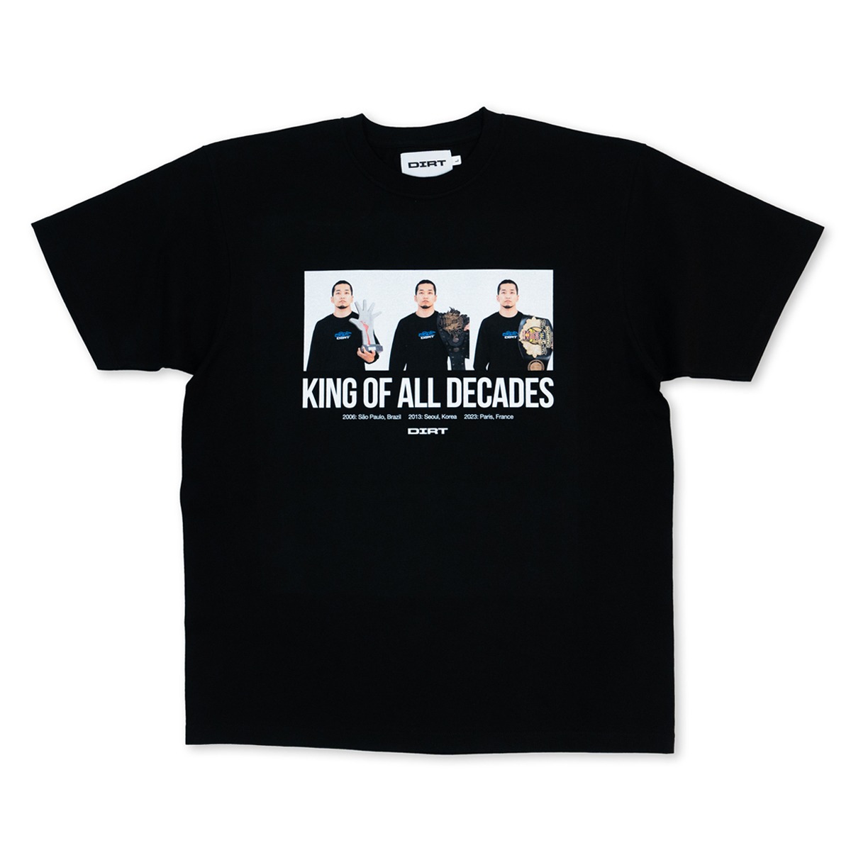 KING OF ALL DECADES Tee / Black